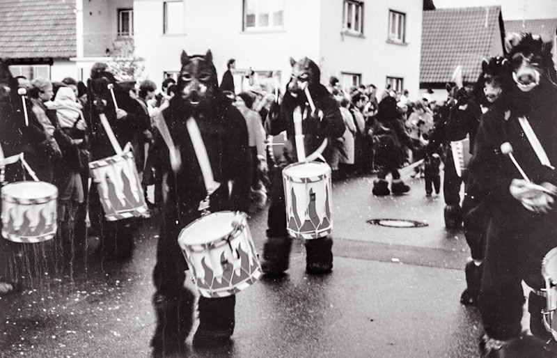 1986 - Unsere Trommlergruppe